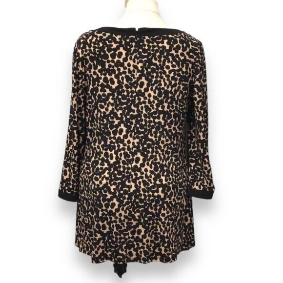 J. HOWARD Women’s Animal Print Stretch Back Zipper Tunic, size 16 - Picture 4 of 8